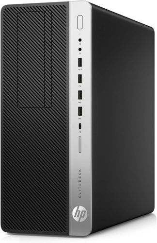 HP EliteDesk 800 G4 Tower Business PC - Intel Core i7-8700 3.2GHz - 1TB - Black - 32GB RAM by HP - Refurbished - Very Good condition - Image 3
