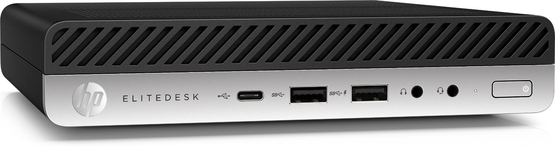 HP EliteDesk 800 G5 Desktop Mini PC - Intel Core i5-9500T 2.2GHz - 256GB - Black - 8GB RAM by HP - Image 2