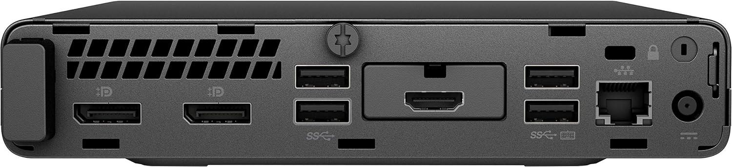 HP EliteDesk 800 G5 Mini Desktop - Intel Core i5-9500T 2.2GHz - 256GB - Black - 8GB RAM by HP - Image 3