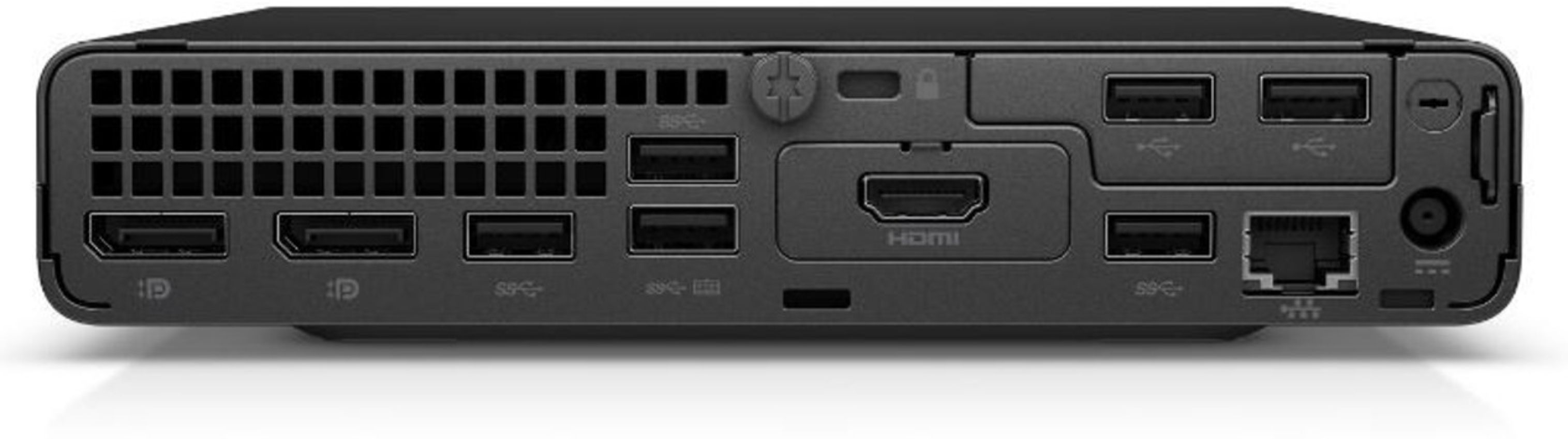 HP Elitedesk 805 G6 Desktop Mini PC - AMD Ryzen 5 PRO 4650G 3.7GHz - 512GB - Black - 16GB RAM by HP - Image 4