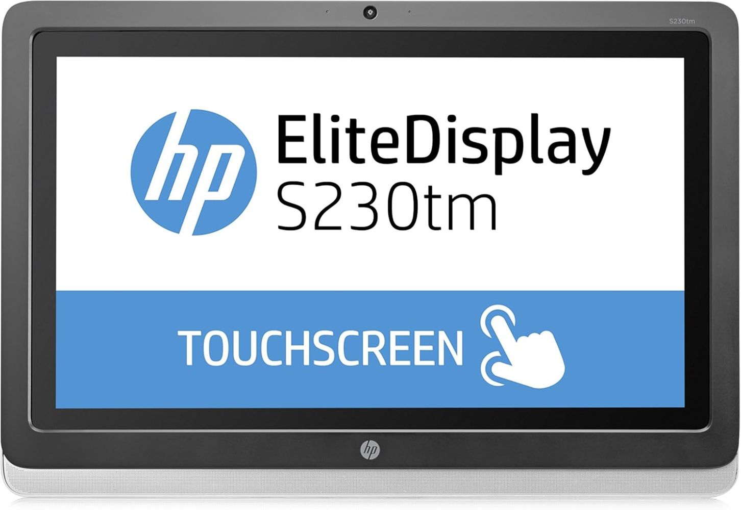 HP EliteDisplay S230tm Touch Monitor 23" - Black/Silver - 23 Inch by HP - Refurbished - Brand New condition - US$91.49