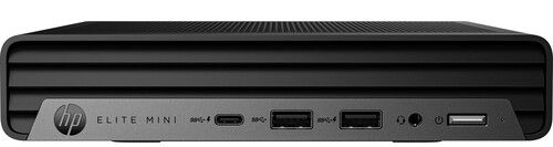 HP Elite Mini 600 G9 Desktop PC - Intel Core i5-12500T 2.0GHz - 512GB - Black - 16GB RAM by HP - Image 2