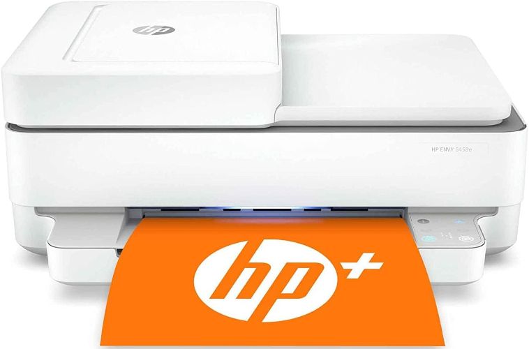 HP ENVY 6458e All-in-One Printer - White by HP - Refurbished - Very Good condition - US$150.99