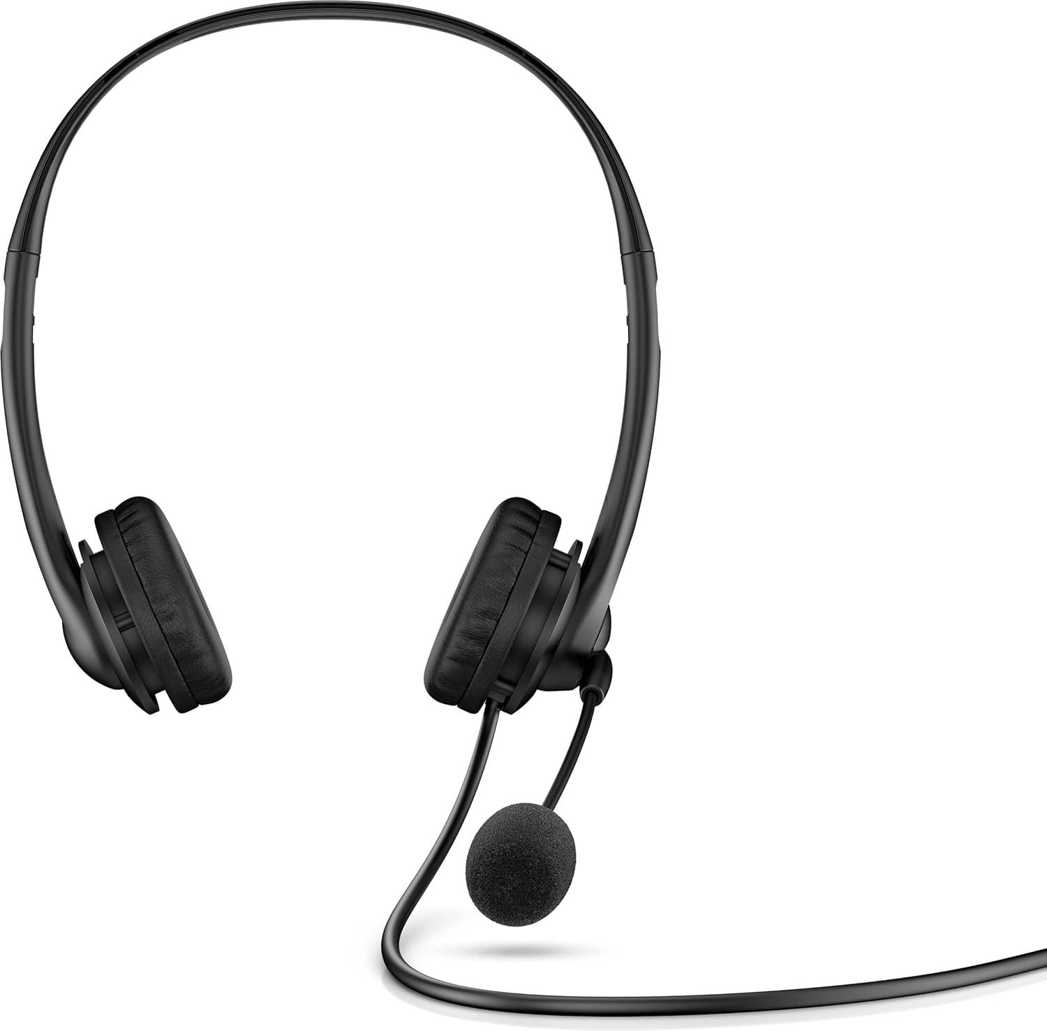 HP G2 Stereo Wired USB-A Headset - Black by HP - Refurbished - Very Good condition - US$72.48