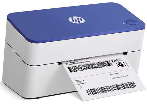 HP KE100 Direct Thermal Label Printer - White by HP - Refurbished - Like New condition - US$75.69