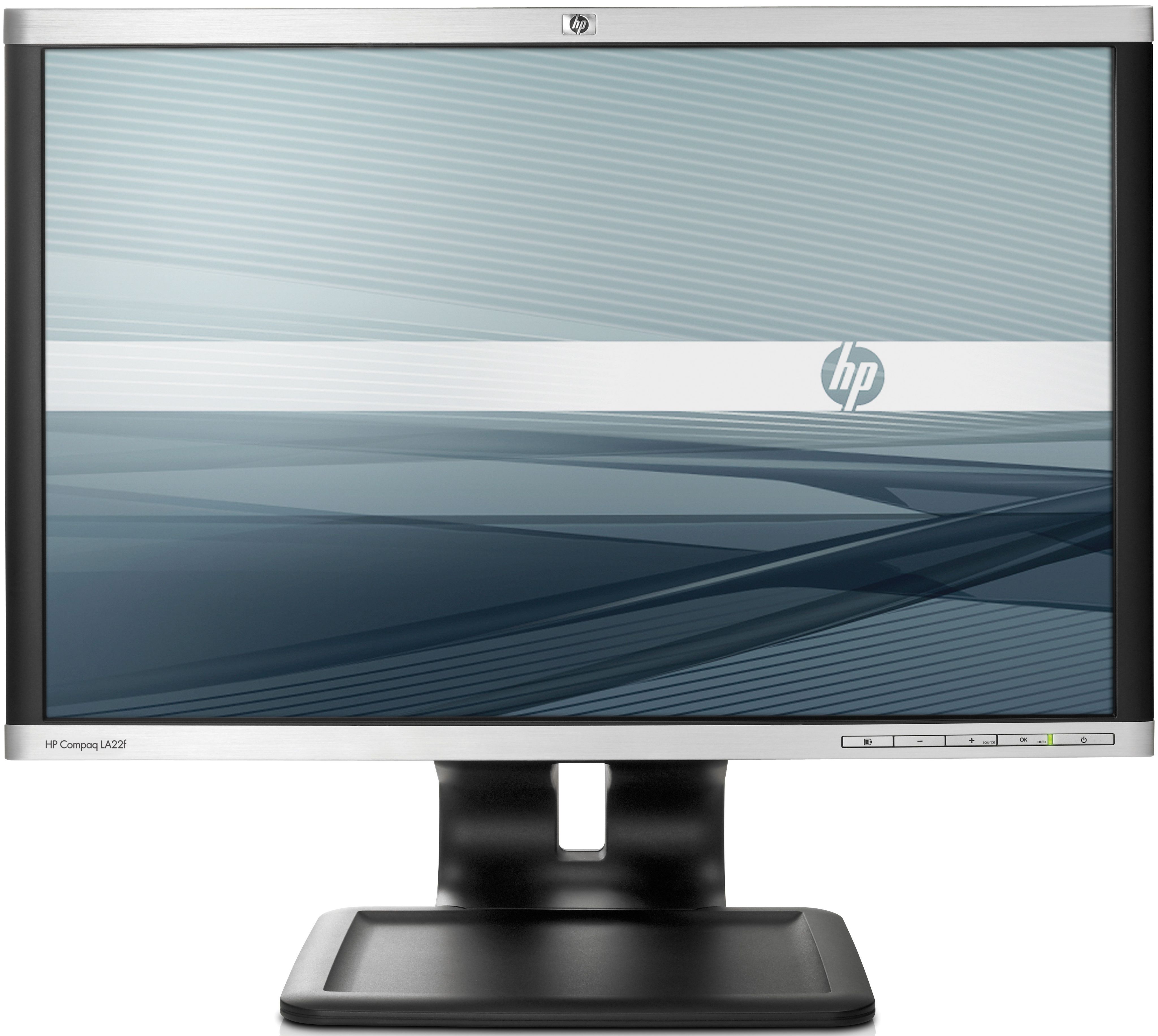 HP LA22F WLED Backilt LCD Monitor 22" - Brushed Aluminium/Black - 22 Inch by HP - Refurbished - Very Good condition - US$71.49