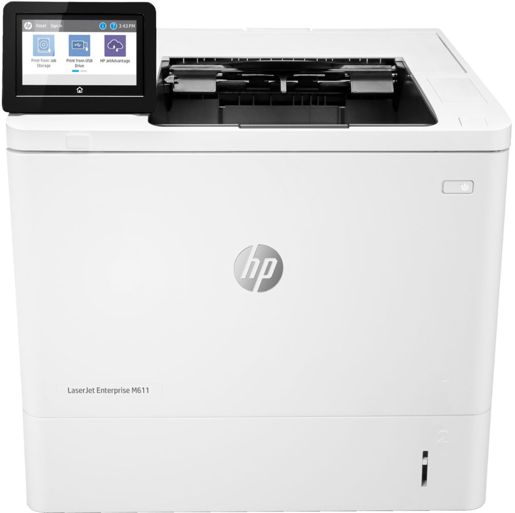HP LaserJet Enterprise M611dn Laser Printer - White by HP - Refurbished - Very Good condition - US$2825.31