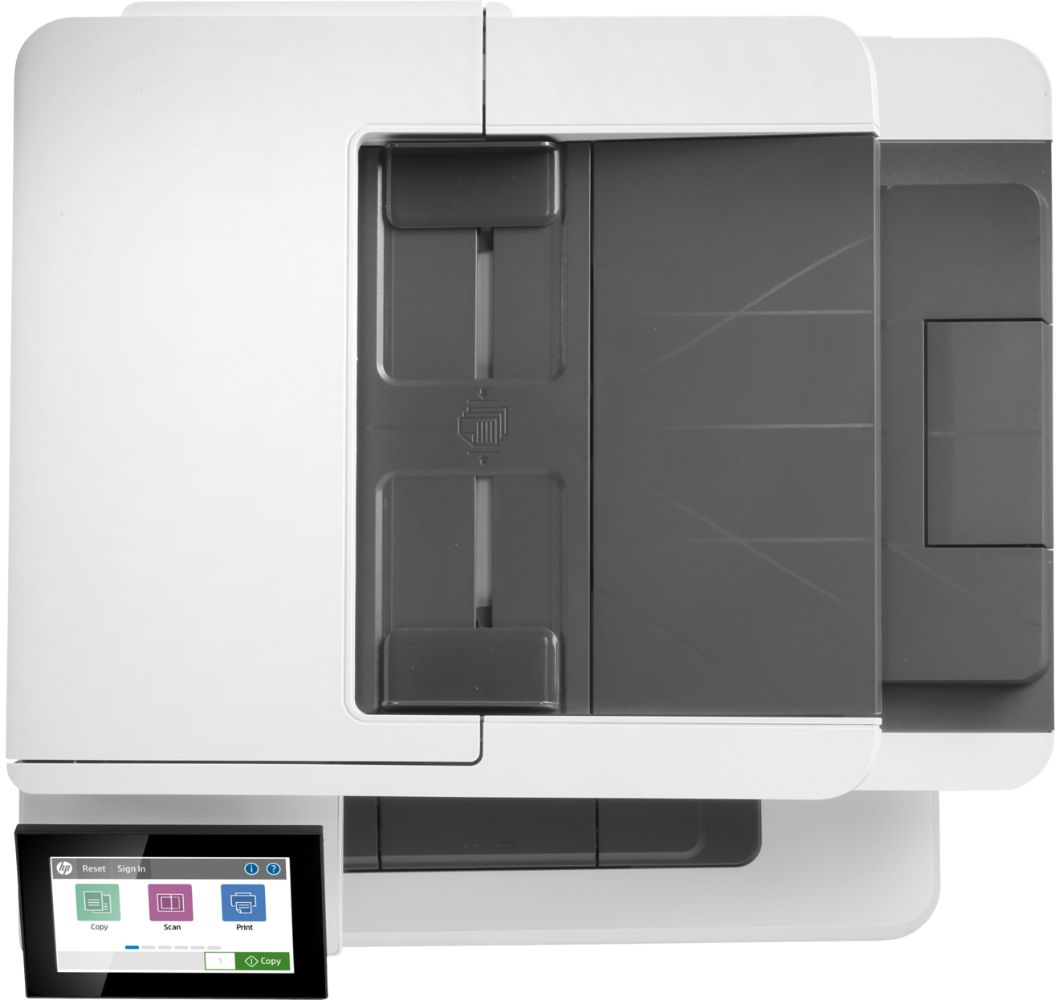 HP LaserJet Enterprise MFP M430f All-In-One Monochrome Laser Printer - White by HP - Image 4