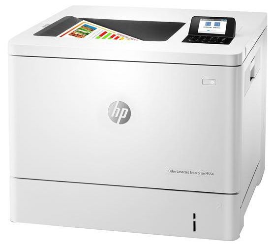 HP LaserJet Enterprise SFP M554dn Workgroup Printer - Black/White by HP - Refurbished - Very Good condition - US$1461.77