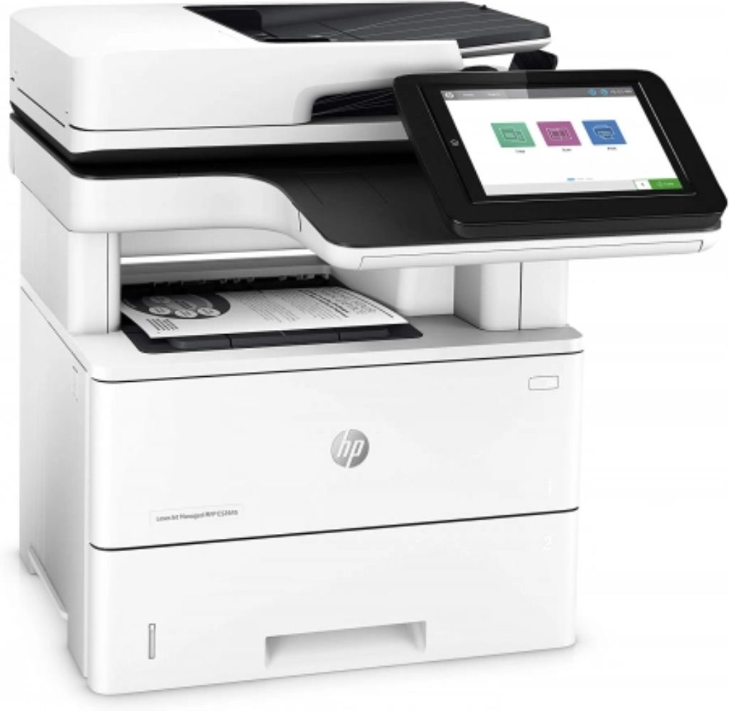 HP LaserJet Managed MFP E52645dn Monochrome Printer - White by HP - Image 2