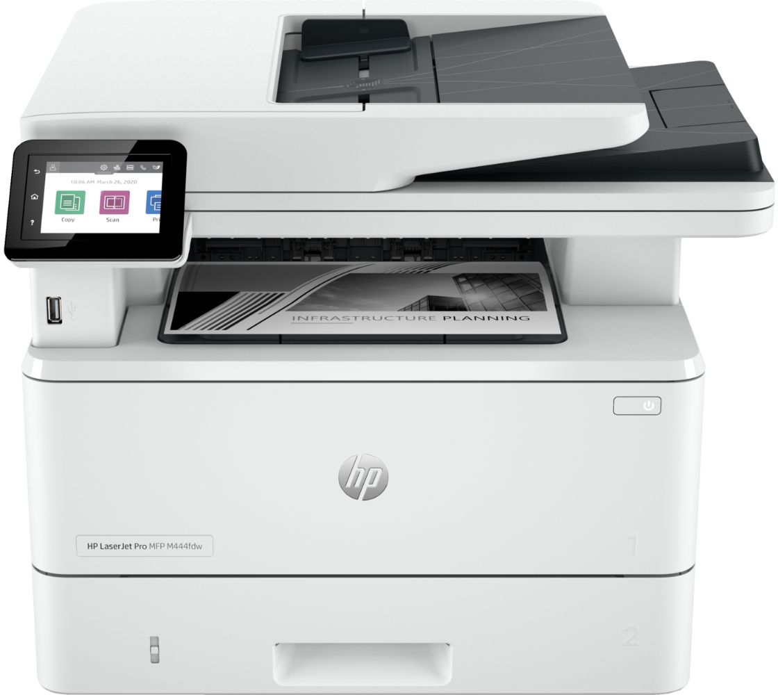 HP LaserJet Pro MFP 4101fdw Wireless Printer with Fax - White by HP - Refurbished - Very Good condition - US$709.99