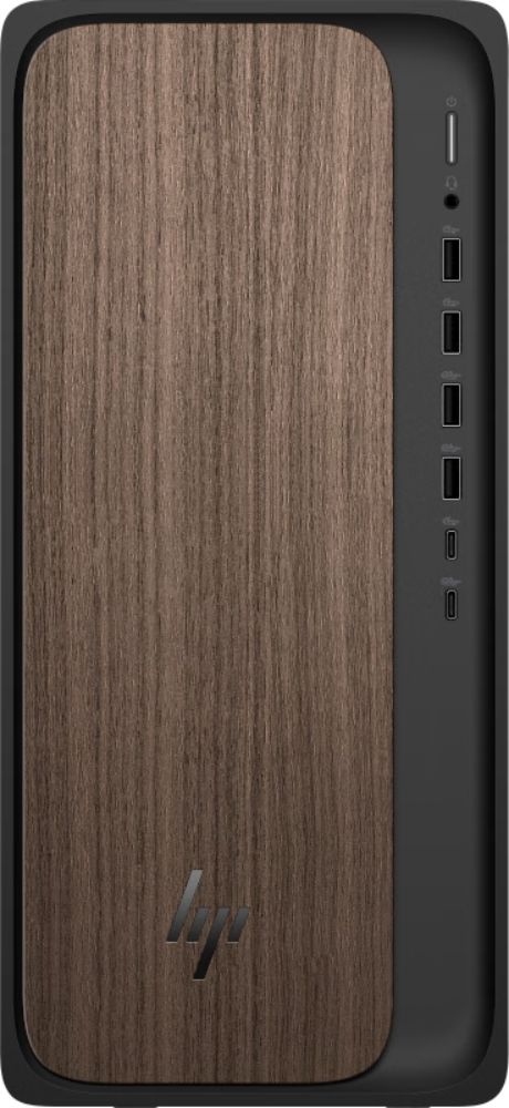 HP OmniDesk M03-0039 Desktop AI PC - Intel Core Ultra 7 265 1.8GHz - 2TB - Dark Wood - 32GB RAM by HP - Refurbished - Excellent condition - US$1007.99