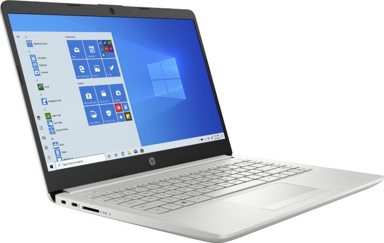 HP HP 14-dk1022wm Laptop 14" - AMD Ryzen 3 3250U 2.6GHz - 4GB - 128GB - Natural Silver - Very Good - Standard Battery by HP - Refurbished - Very Good condition - Image 2