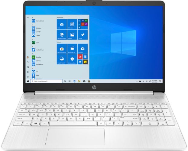 HP HP 15-dy0025ds Laptop 15.6" - Intel Celeron N4020 1.1GHz - 4GB - 128GB - Natural Silver - Very Good - Standard Battery by HP - Refurbished - Very Good condition - US$329.99