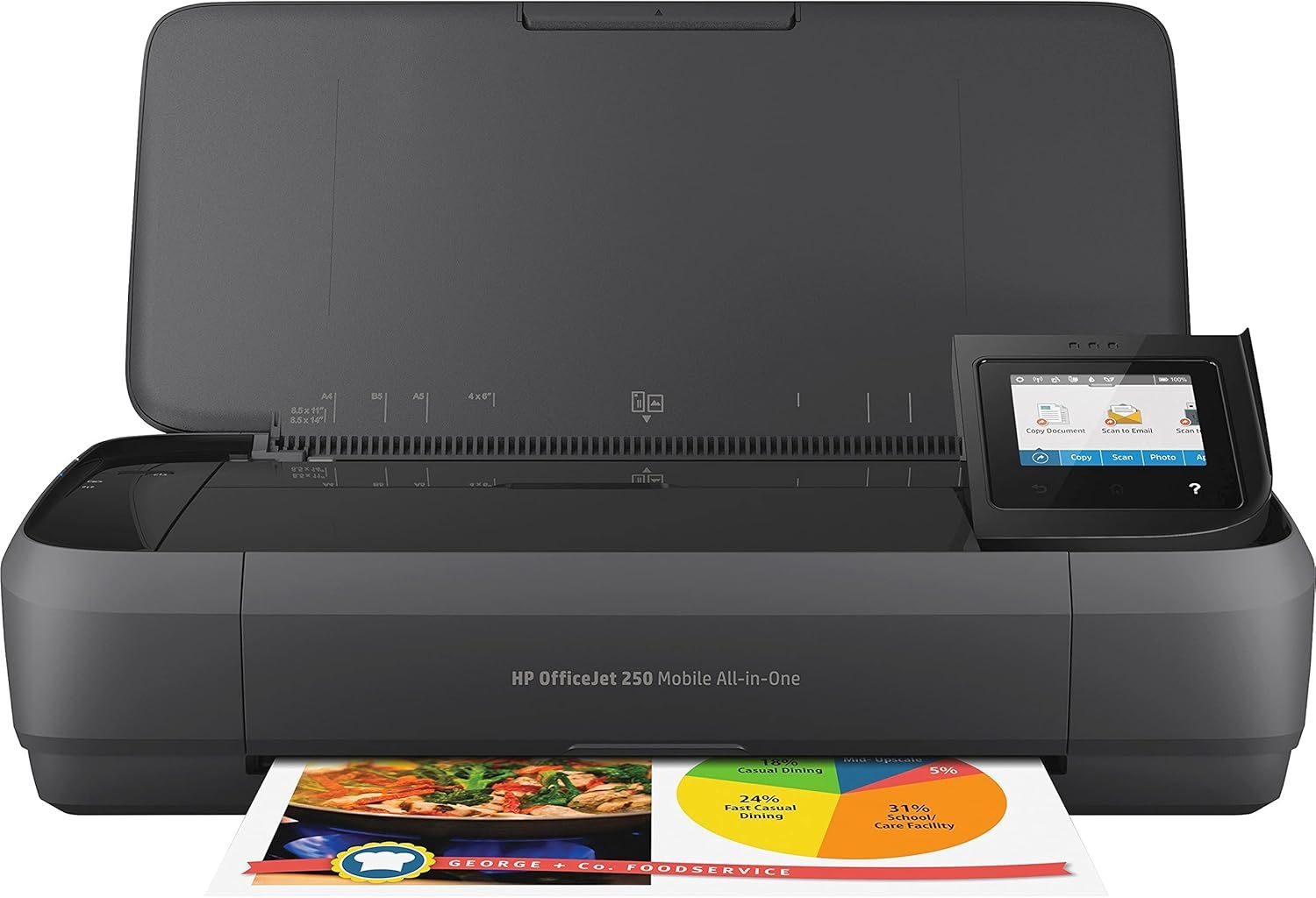 Refurbished HP OfficeJet 250 Mobile All-in-One Printer | Reebelo US