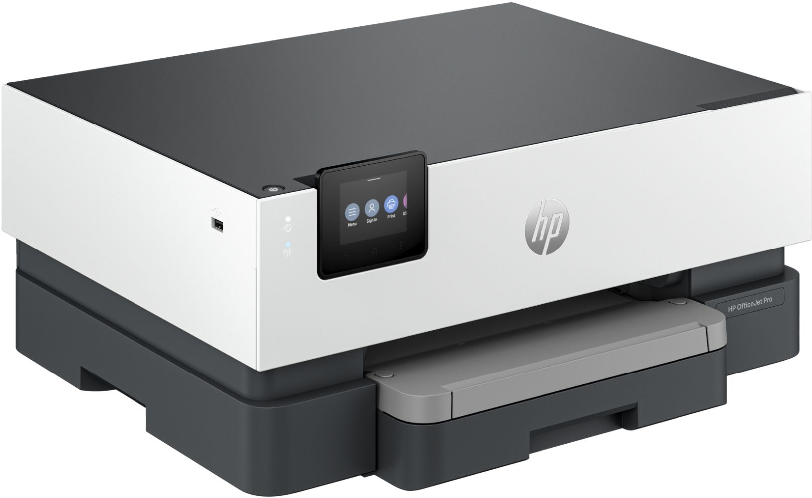 HP OfficeJet Pro 9110b Wireless Printer with PDL Page Descriptive Language Support - White by HP - Image 2