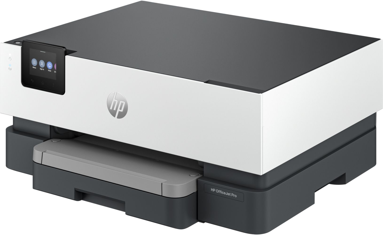 HP OfficeJet Pro 9110b Wireless Printer with PDL Page Descriptive Language Support - White by HP - Image 3