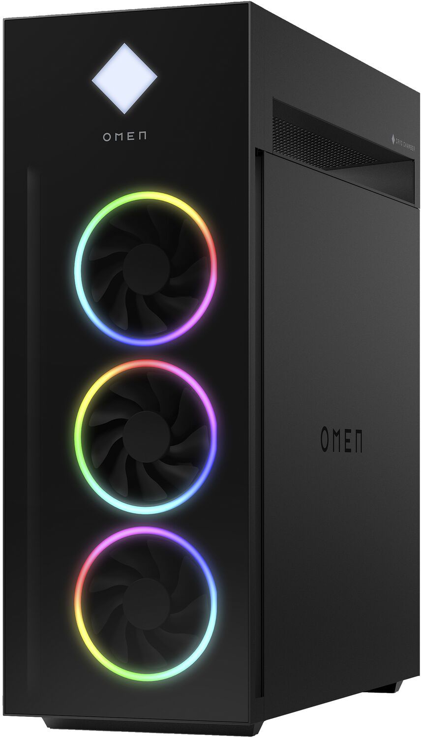 HP Omen 45L Gaming Desktop - Intel Core Ultra 7 265K 3.3GHz - 1TB - Shadow Black - 16GB RAM by HP - Image 3