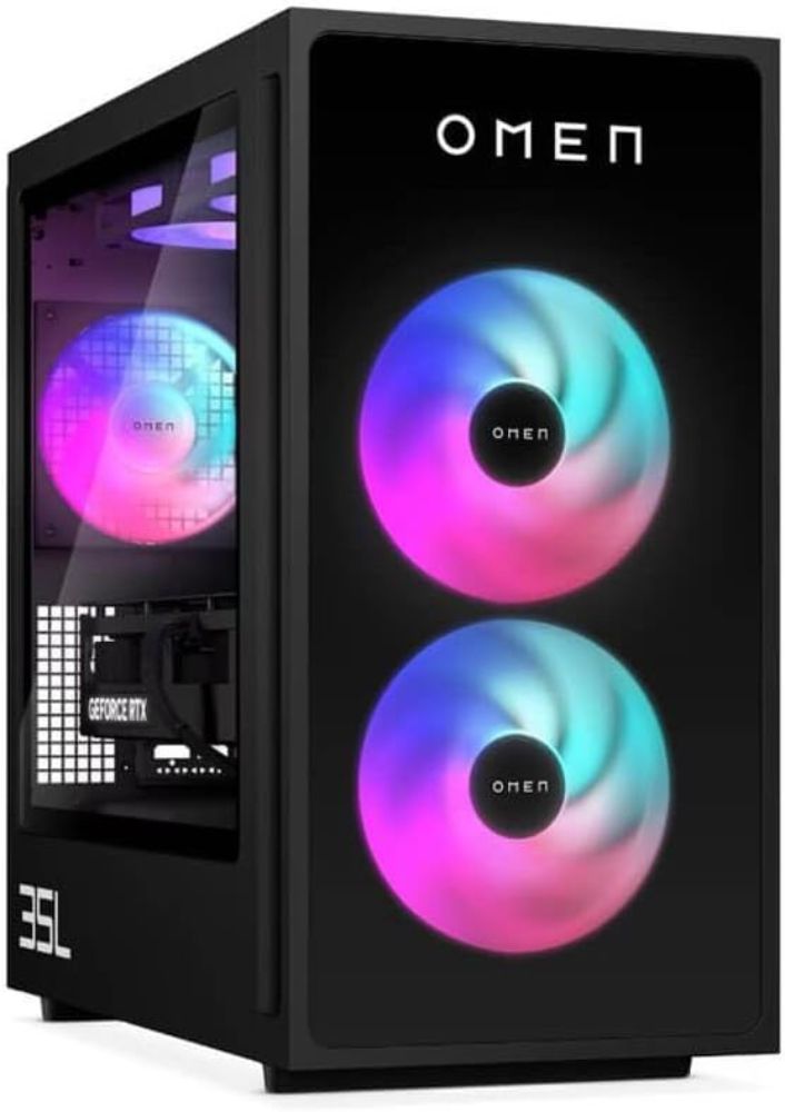 HP OMEN GT16-0000i 35L Gaming Desktop PC - Intel Core i5-14400F 1.8GHz - 512GB - Black - 16GB RAM by HP - Image 3