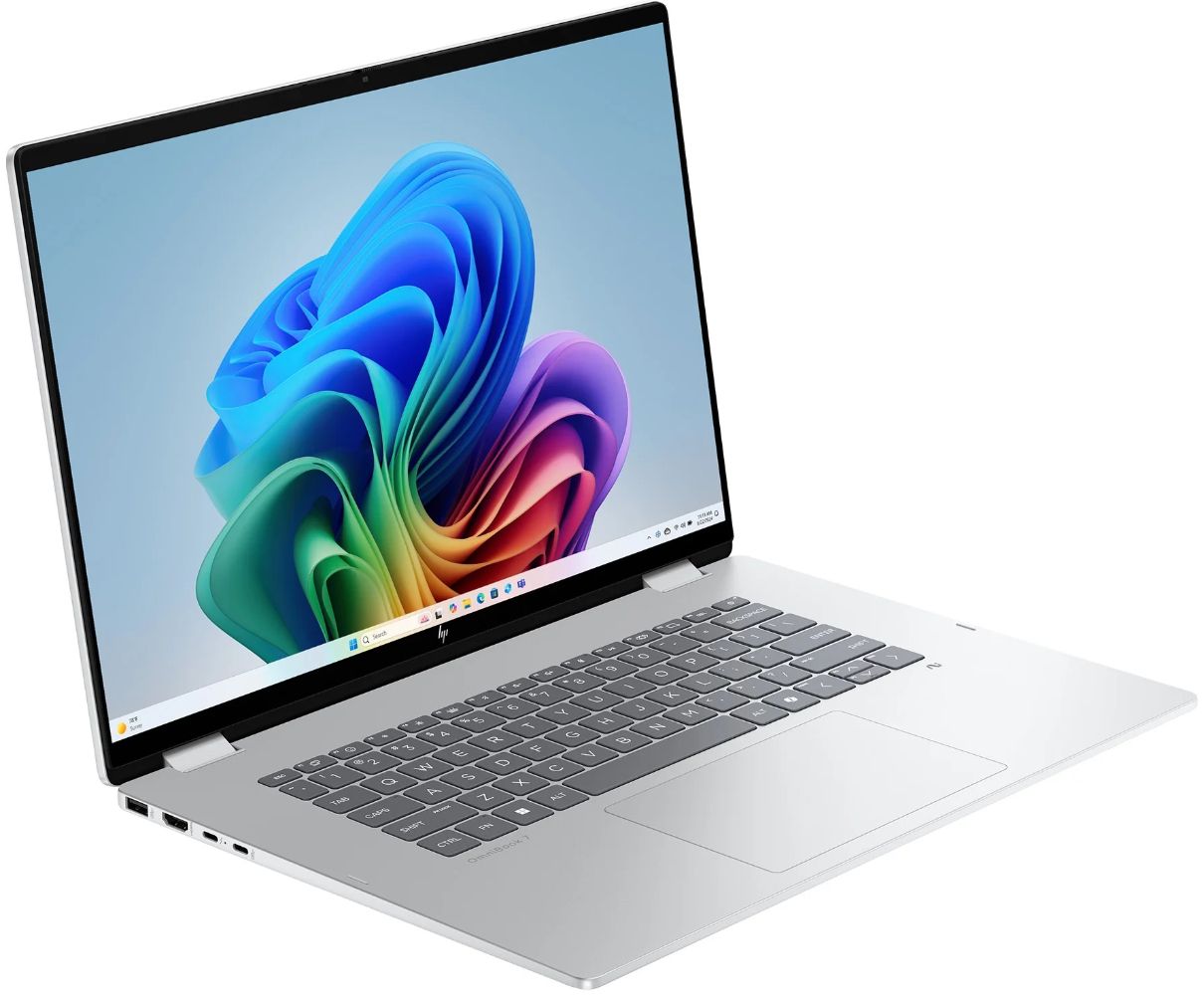 HP OmniBook 7 16-ay0575c AI Laptop 16" - Glacier Silver - Intel Core Ultra 7 255H 2.0GHz - 32GB RAM - 1TB by HP - Image 2