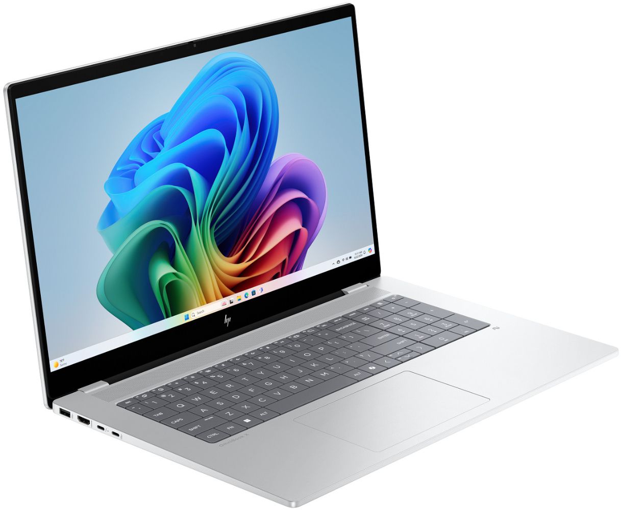 HP OmniBook X 17-dd0047nr Next Gen AI Laptop 17.3" - Glacier Silver - Intel Core Ultra 7 256V 2.2GHz - 16GB RAM - 512GB by HP - Image 2