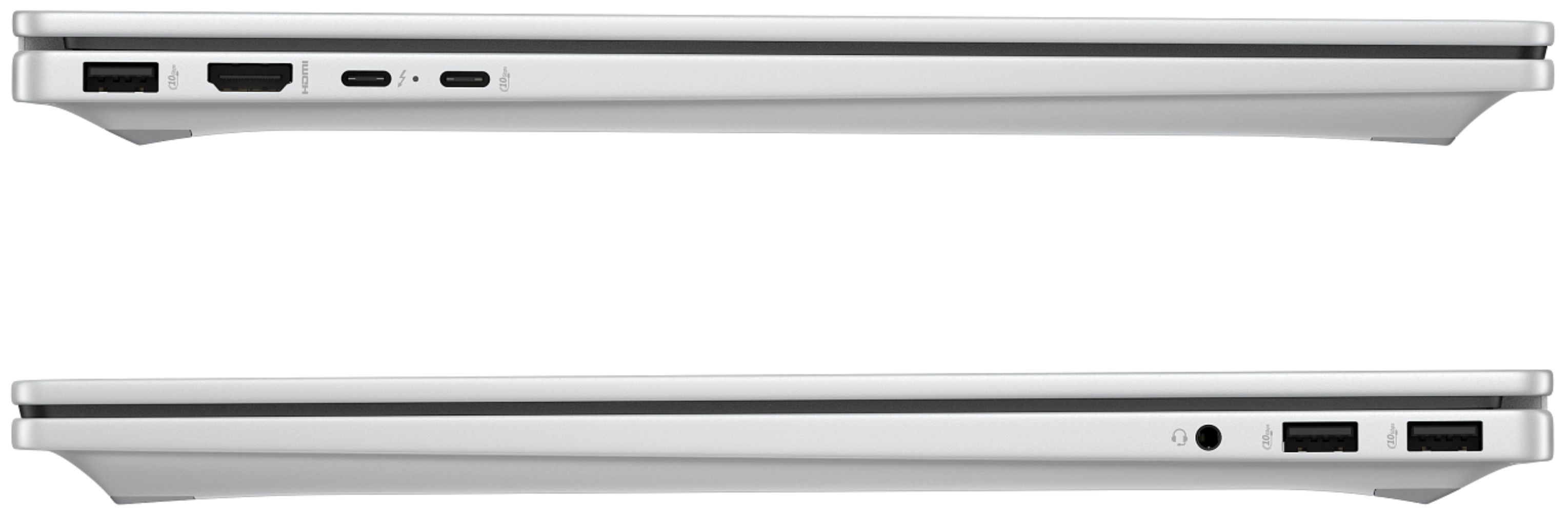 HP OmniBook X 17-dd0047nr Next Gen AI Laptop 17.3" - Glacier Silver - Intel Core Ultra 7 256V 2.2GHz - 16GB RAM - 512GB by HP - Image 4