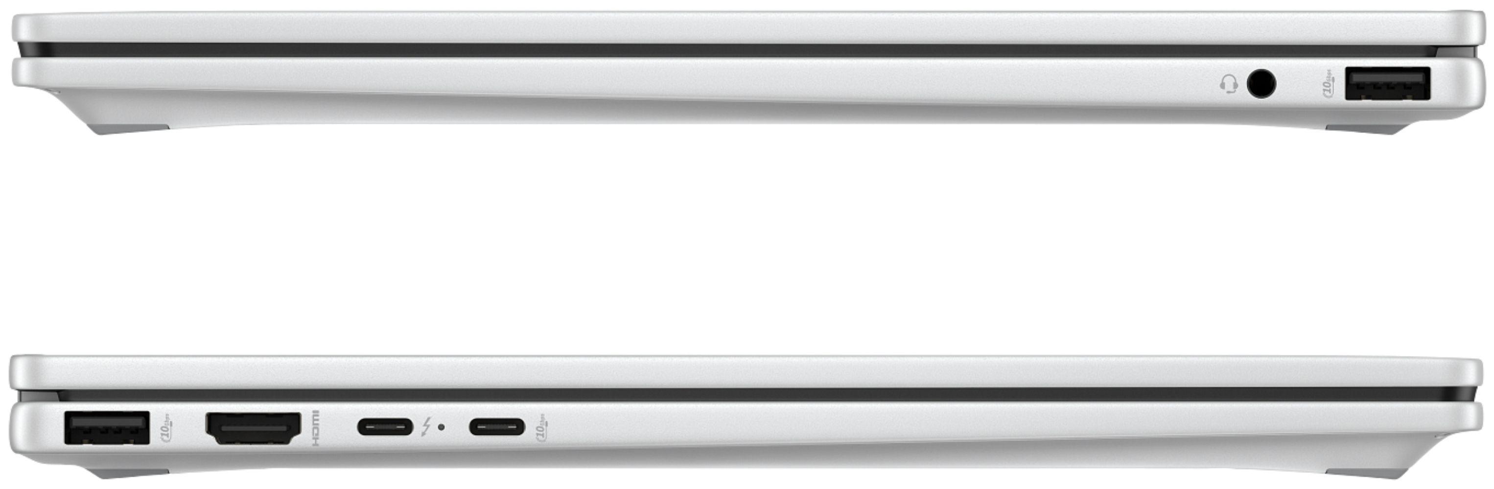 HP OmniBook X Flip 14-fm0047nr Next Gen AI 2-in-1 Laptop 14" - Glacier Silver - Intel Core Ultra 7 256V 2.2GHz - 16GB RAM - 512GB by HP - Image 4