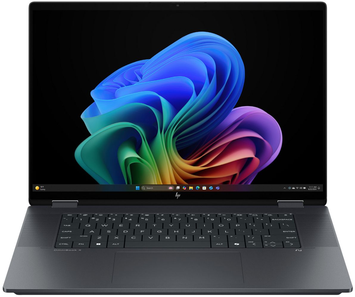 HP HP OmniBook X Flip 16-as0013dx Laptop 16" - Intel Core Ultra 5 226V 2.1GHz - 16GB - 512GB - Eclipse Gray - 16 Inch - Very Good - Standard Battery by HP - Refurbished - Very Good condition - US$652.98