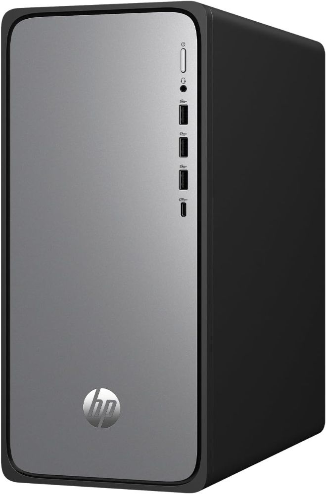 HP OmniDesk M02-0075t Desktop PC - Intel Core i7-14700 2.1GHz - 2TB - Meteor Silver - 16GB RAM by HP - Image 2