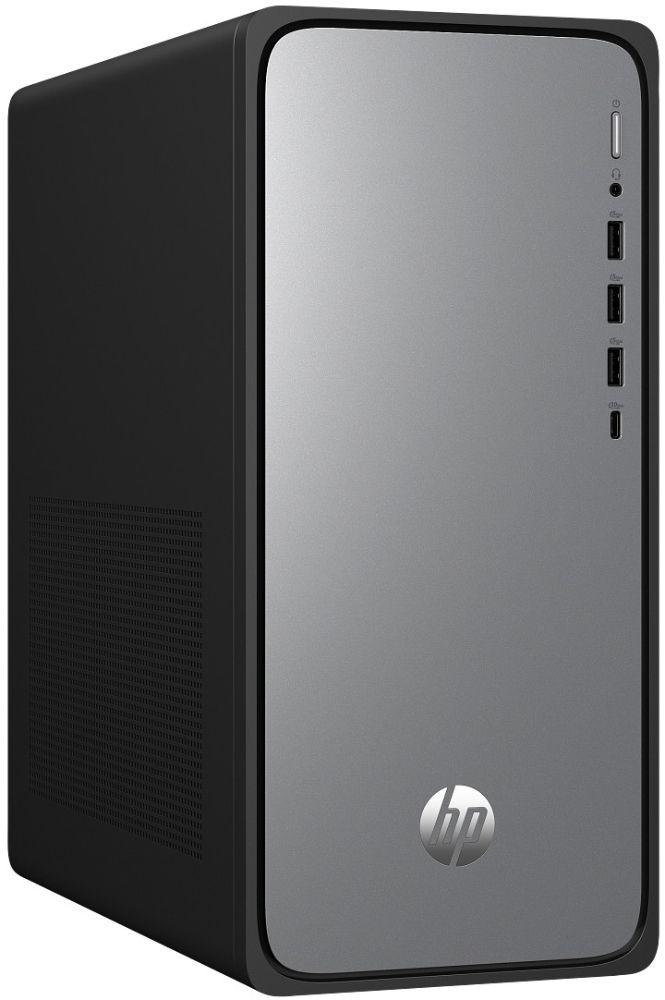 HP OmniDesk M02-0075t Desktop PC - Intel Core i7-14700 2.1GHz - 2TB - Meteor Silver - 16GB RAM by HP - Image 3