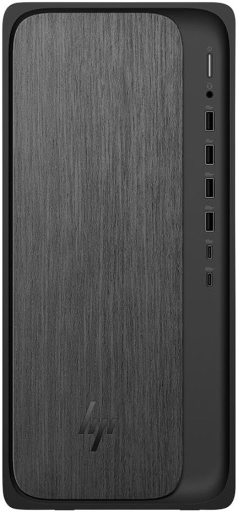 HP OmniDesk M02-0127c Tower Desktop - AMD Ryzen 7 8700G 4.2GHz - 1TB - Gray Wood - 32GB RAM by HP - Refurbished - Very Good condition