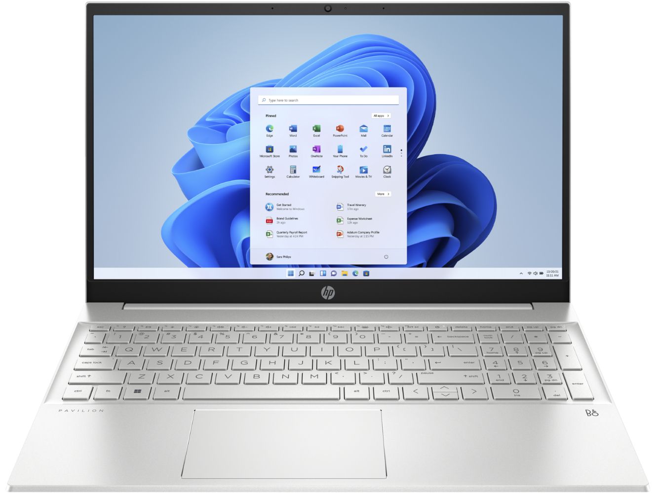 HP Pavilion 15t-eg000 Laptop 15.6" - Natural Silver - Intel Core i5-1135G7 2.4GHz - 8GB RAM - 512GB by HP - Refurbished - Very Good condition - US$354.99