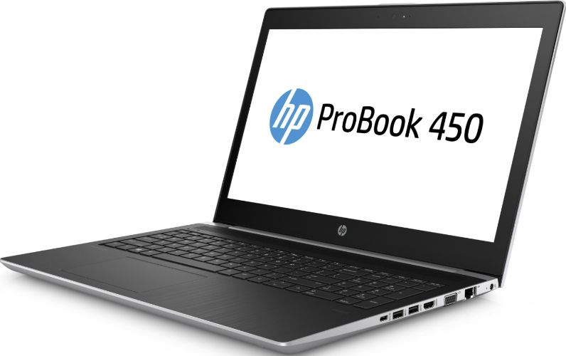 HP HP ProBook 450 G5 Notebook PC 15.6" - Intel Core i5-8250U 1.6GHz - 8GB - 256GB - Silver - Good - Standard Battery by HP - Refurbished - Good condition - Image 3