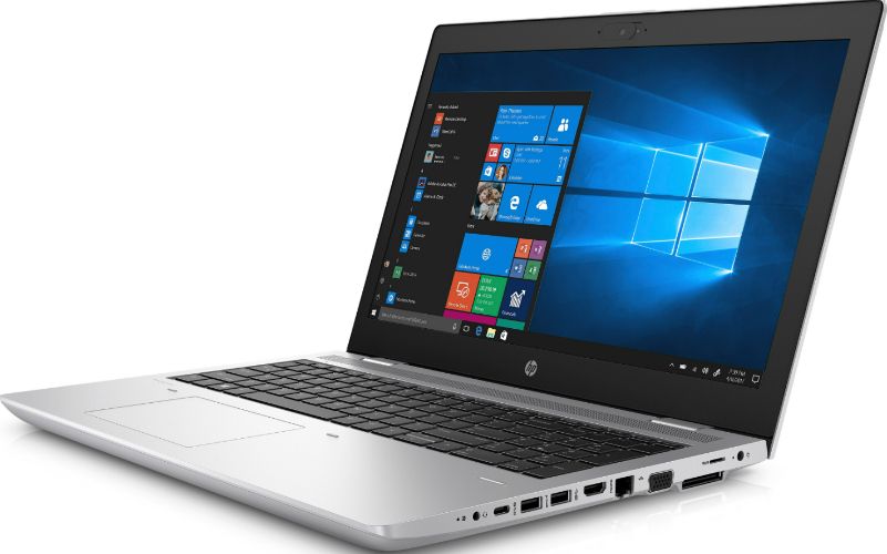 HP HP ProBook 650 G4 Notebook PC 15.6" - Intel Core i5-8350U 2.7GHz - 16GB - 256GB - Silver - 15.6 Inch - Good - New Battery by HP - Refurbished - Good condition - Image 3