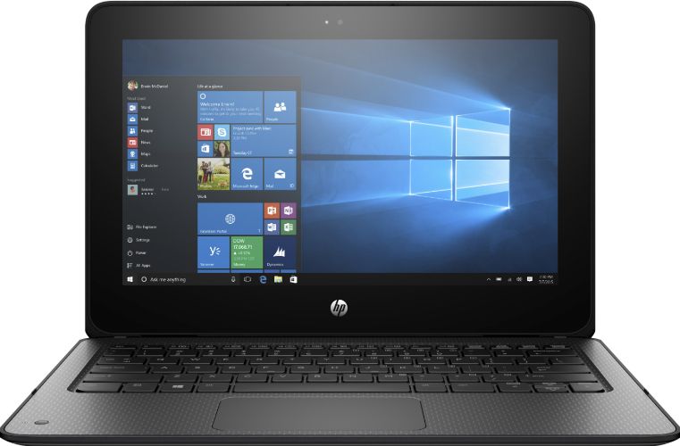 HP ProBook x360 11 G1 EE Laptop 11.6" - Black - Intel Celeron N3350 1.1GHz - 4GB RAM - 128GB by HP - Refurbished - Very Good condition - US$228.49