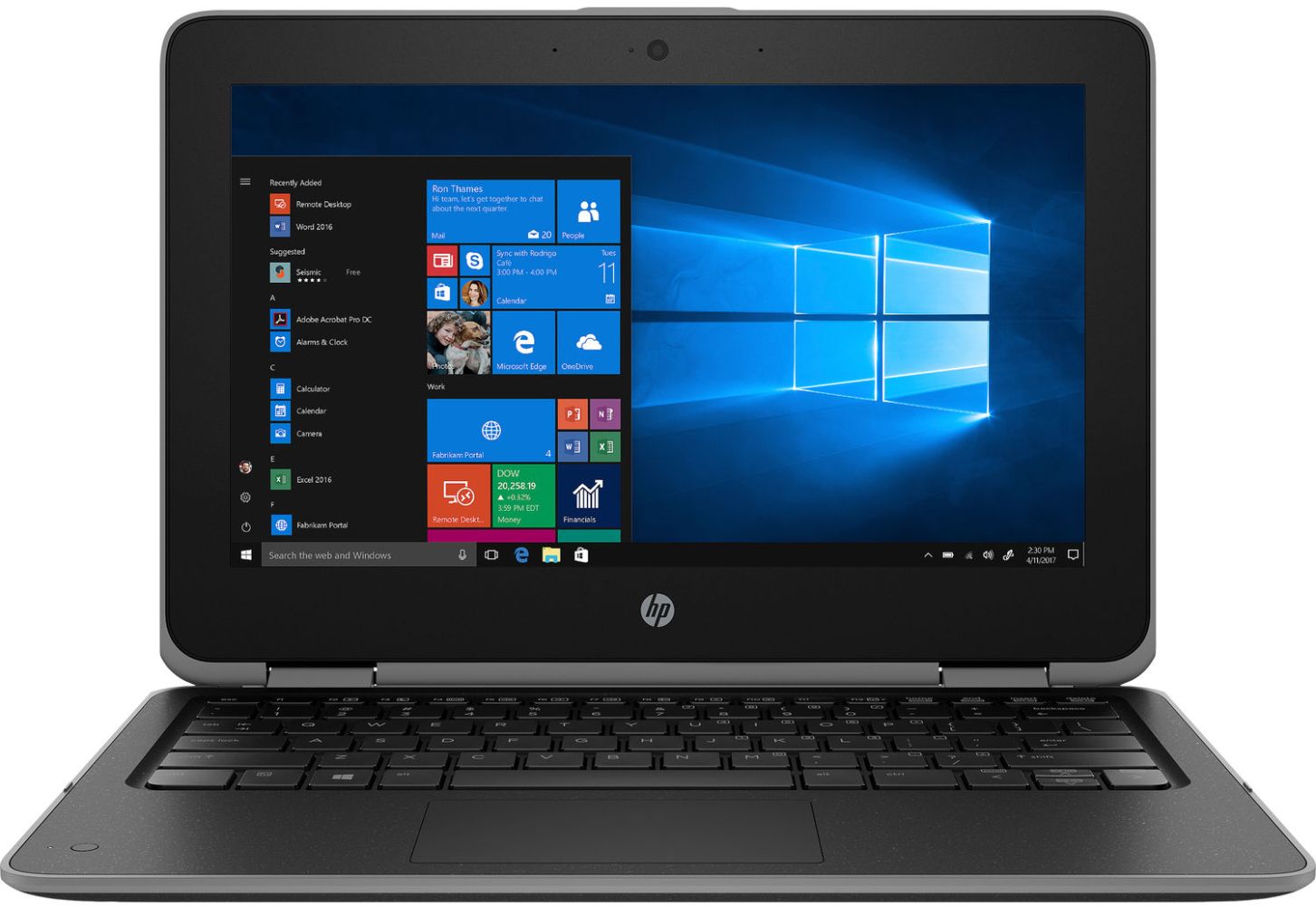 HP HP ProBook x360 11 G4 EE Notebook PC 11.6" - Intel Celeron N5100 1.1GHz - 8GB - 64GB - Black - 11.6 Inch - Very Good by HP - Refurbished - Very Good condition - US$575.99