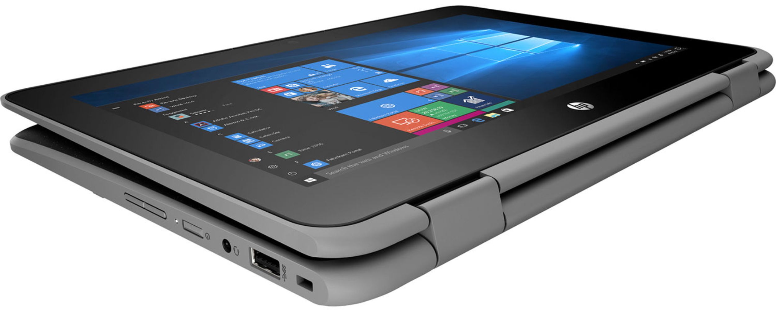 HP HP ProBook x360 11 G4 EE Notebook PC 11.6" - Intel Celeron N5100 1.1GHz - 8GB - 64GB - Black - 11.6 Inch - Very Good by HP - Refurbished - Very Good condition - Image 6