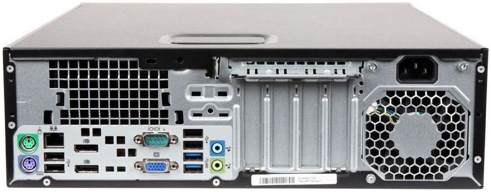 HP Prodesk 400 G1 SFF - Intel Core i5-4590 3.3GHz - 256GB - Black - 8GB RAM by HP - Image 2