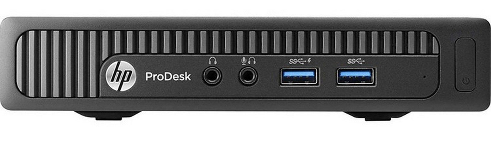 HP ProDesk 400 G2 Desktop Mini PC - Intel Core i3-6100T 3.2GHz - 256GB - Black - 8GB RAM by HP - Refurbished - Very Good condition - US$188.48