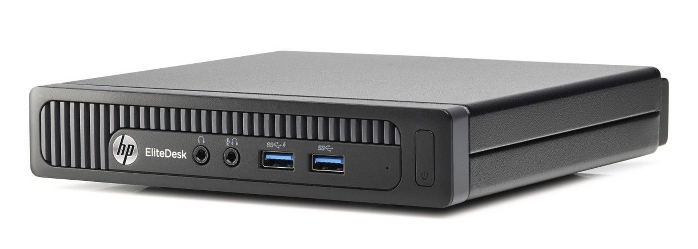 HP ProDesk 400 G2 Desktop Mini PC - Intel Core i3-6100T 3.2GHz - 256GB - Black - 8GB RAM by HP - Image 2