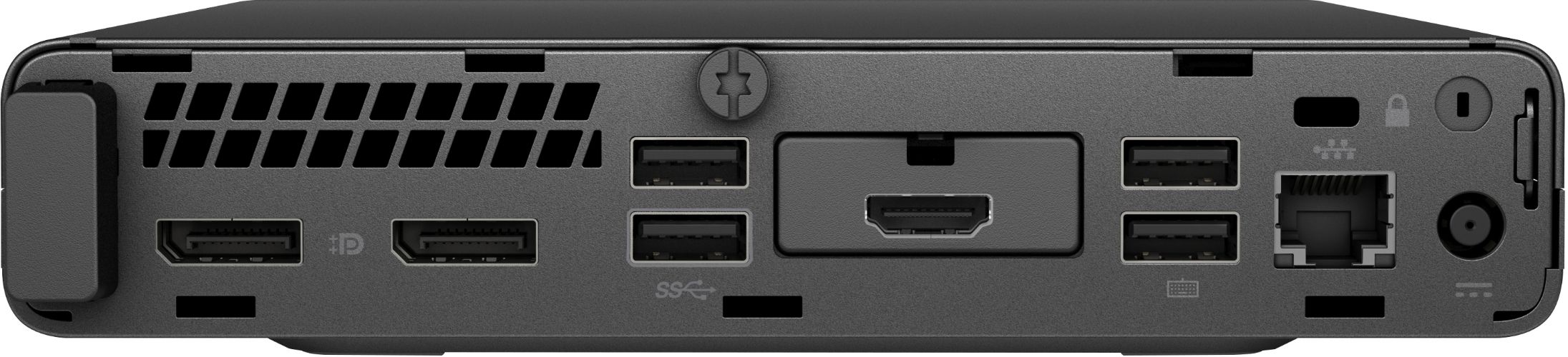 HP ProDesk 400 G4 Mini Desktop PC - Intel Core i5-8500T 2.1GHz - 256GB - Black - 8GB RAM by HP - Image 3