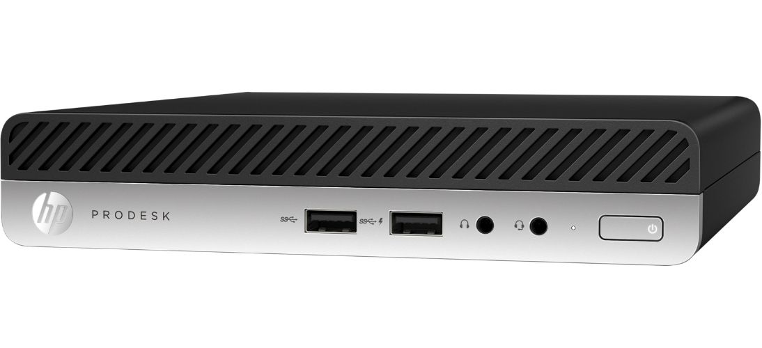 HP ProDesk 400 G5 Mini Desktop PC - Intel Core i5-9500T 2.2GHz - 500GB - Black - 4GB RAM by HP - Image 2