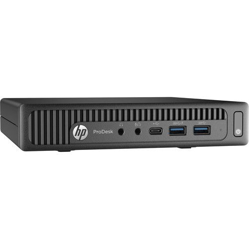 HP ProDesk 600 G2 Desktop Mini PC - Intel Core i7-6700T 2.8GHz - 512GB - Black - 16GB RAM by HP - Image 2