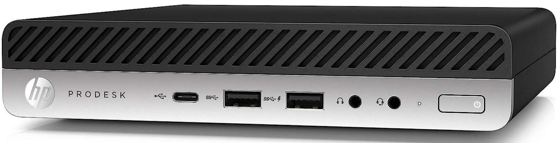 HP ProDesk 600 G3 Desktop Mini Business PC - Intel Core i5-7500T 2.7GHz - 256GB - Black - 16GB RAM by HP - Image 2
