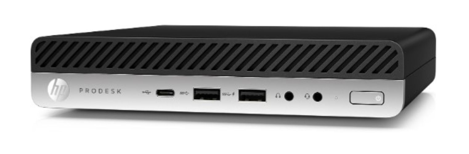 HP ProDesk 600 G4 Desktop Mini Business PC - Intel Core i5-8500T 2.1GHz - 256GB - Black - 16GB RAM by HP - Image 2