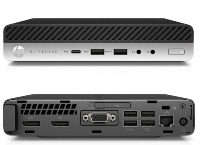 HP ProDesk 600 G4 Desktop Mini Business PC - Intel Core i5-8500T 2.1GHz - 256GB - Black - 16GB RAM by HP - Image 3