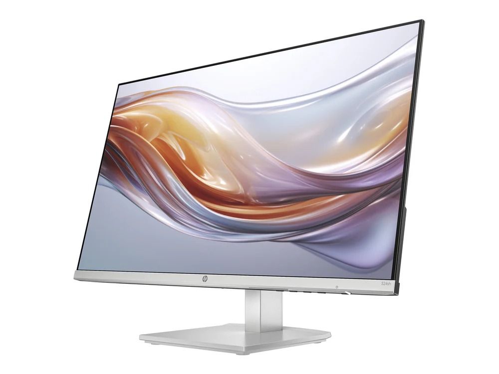 HP Series 5 524sh 23.8" FHD IPS Monitor - Black/Silver - 23.8 Inch by HP - Image 2