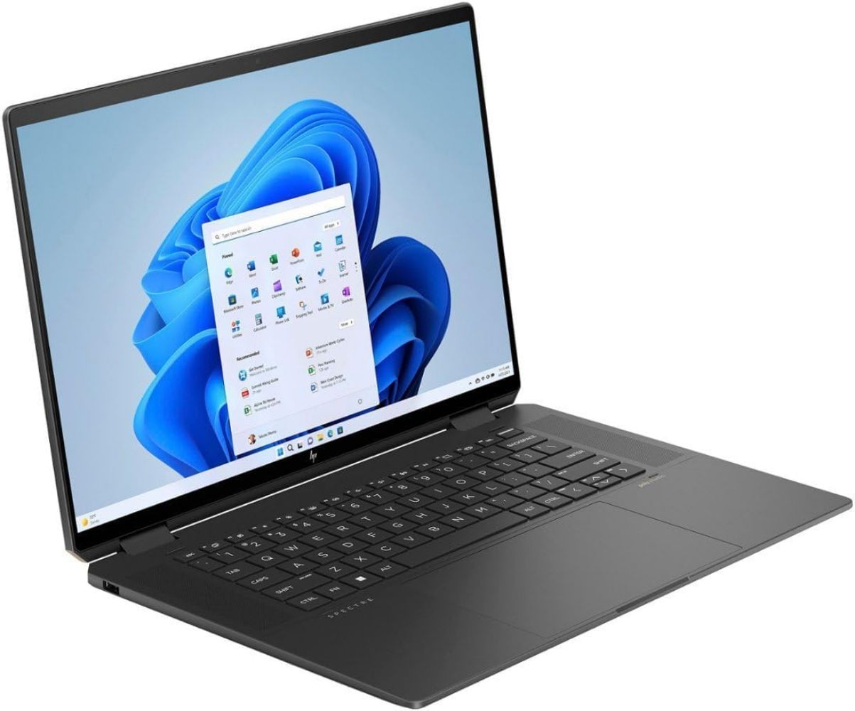 HP Spectre x360 16-aa0010ca 2-in-1 Laptop 16" - Nightfall Black - Intel Core Ultra 7 155H 0.7GHz - 32GB RAM - 2TB by HP - Image 2