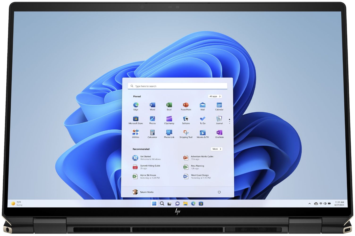 HP Spectre x360 16-aa0010ca 2-in-1 Laptop 16" - Nightfall Black - Intel Core Ultra 7 155H 0.7GHz - 32GB RAM - 2TB by HP - Image 4