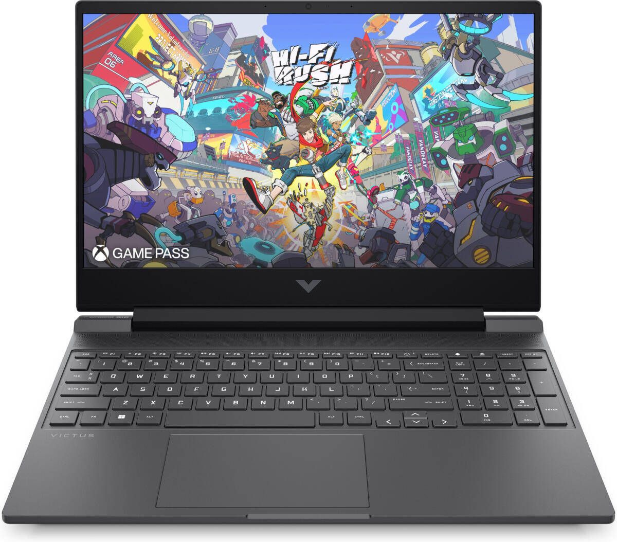 HP Victus 15-fb2063dx Gaming Laptop 15.6" - Mica Silver - AMD Ryzen 5 7535HS 3.3GHz - 8GB RAM - 512GB by HP - Refurbished - Very Good condition